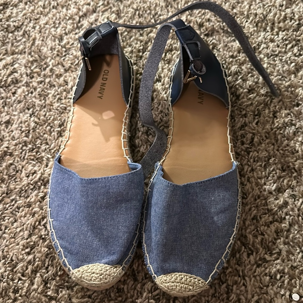Old Navy Chambray Espadrilles